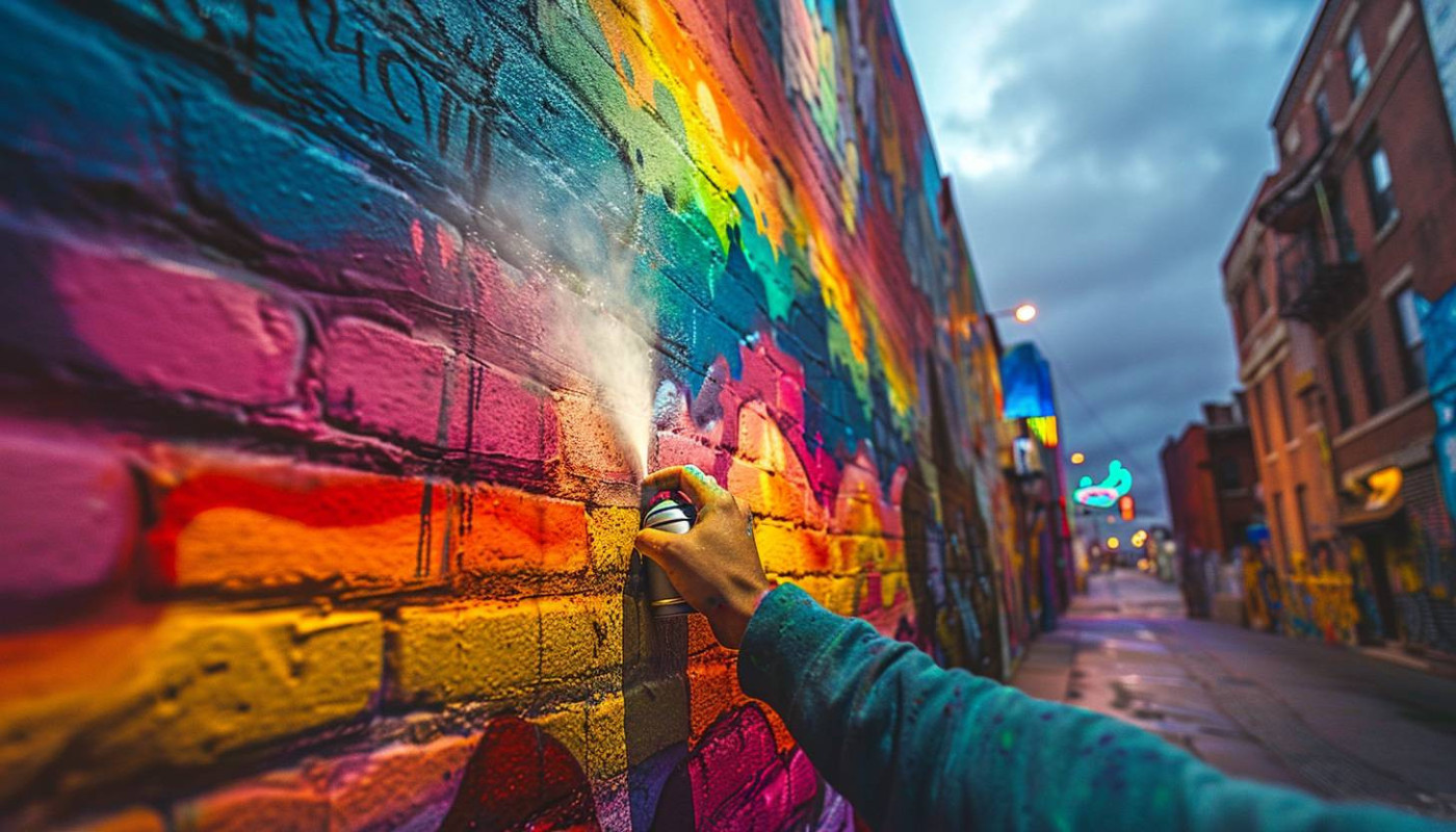 A influência do graffiti na arte contemporânea